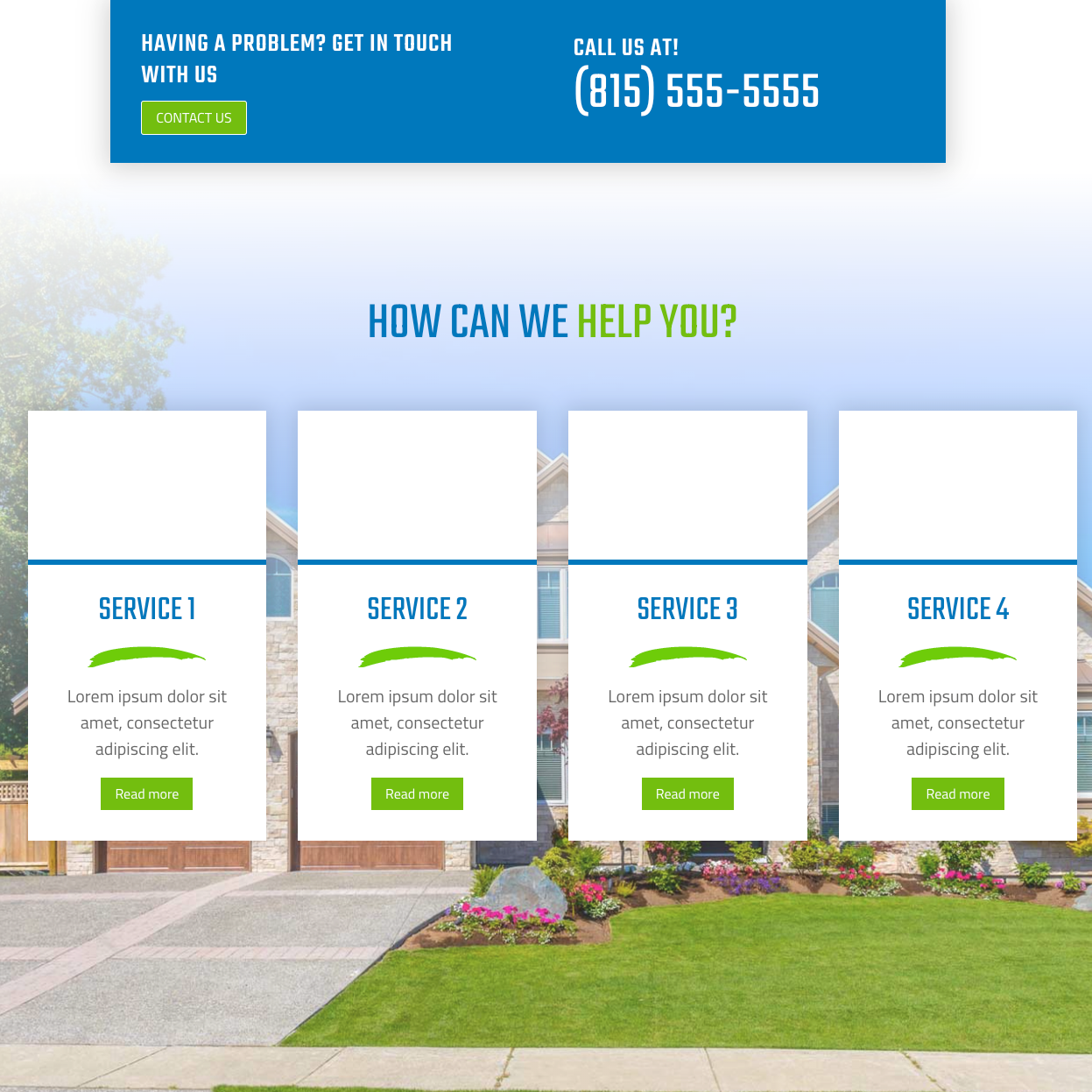 Lawn Service Website