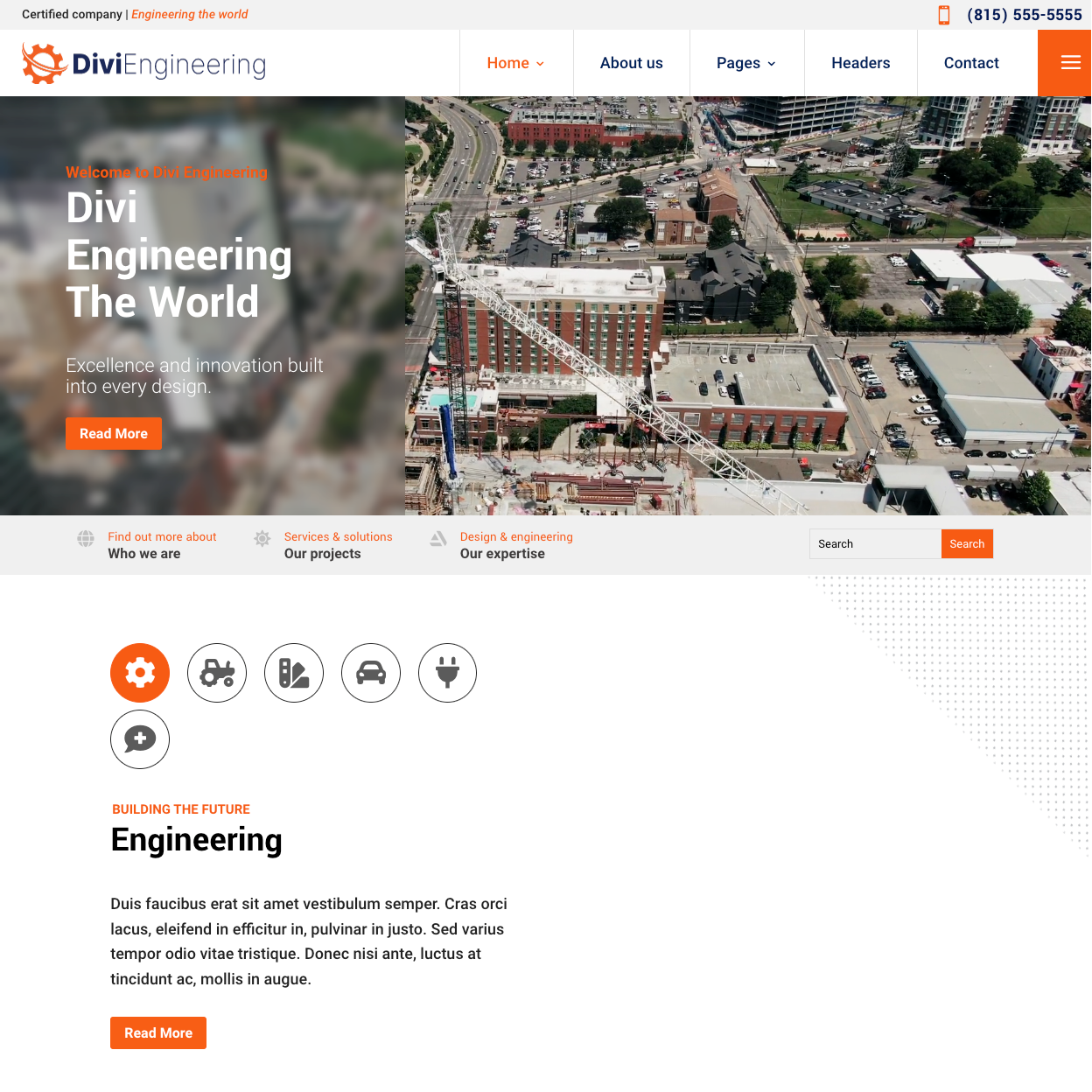 Engineering Website Design